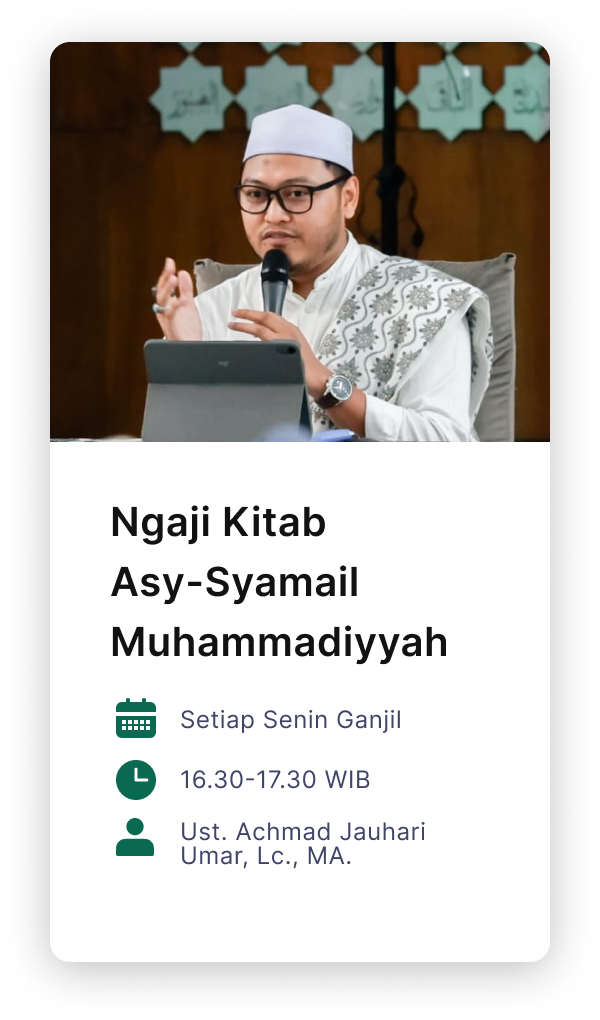 Ngaji Kitab Asy-Syamail Al Muhammadiyyah 2